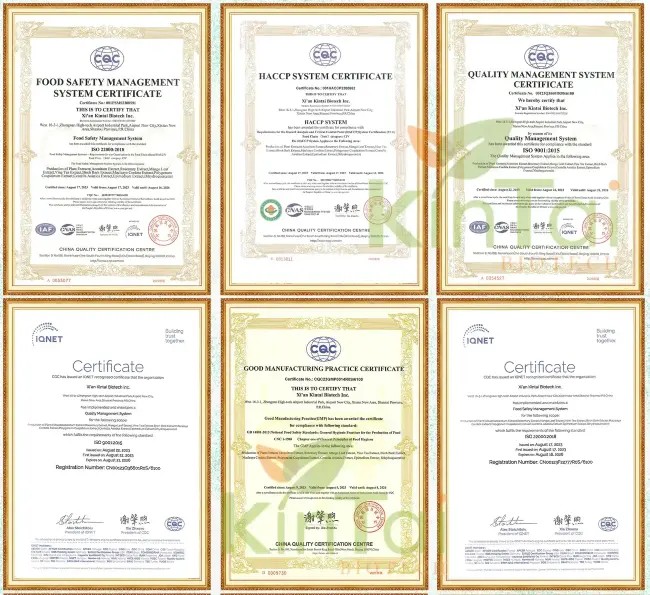 Certifications Certifications